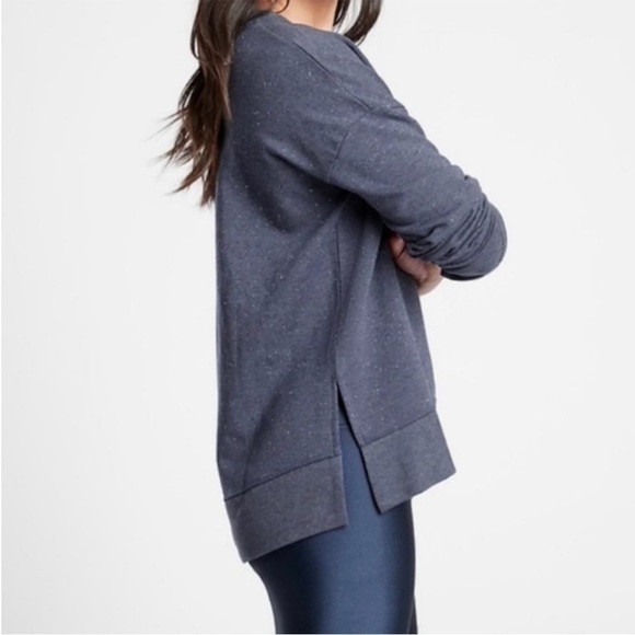Athleta Balance pullover sweatshirt in Blue - Picture 3 of 7